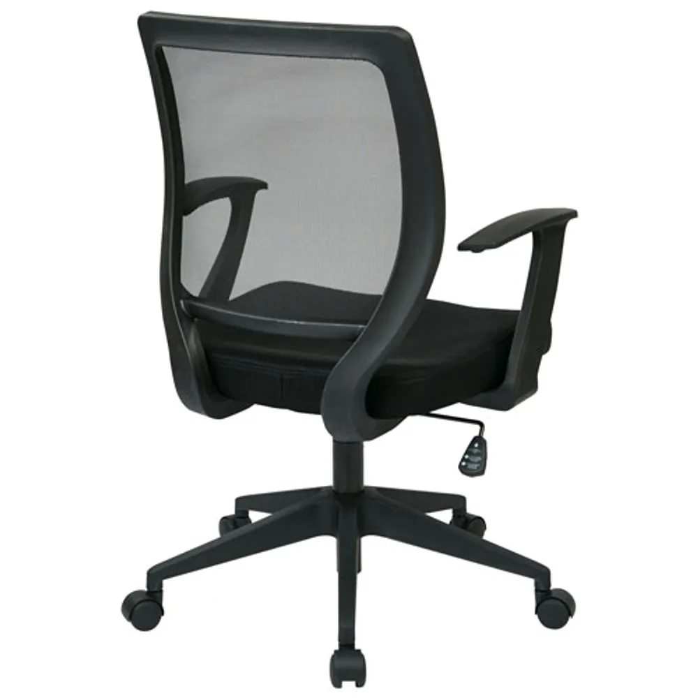 Work Smart EM Nylon Task Chair - Black