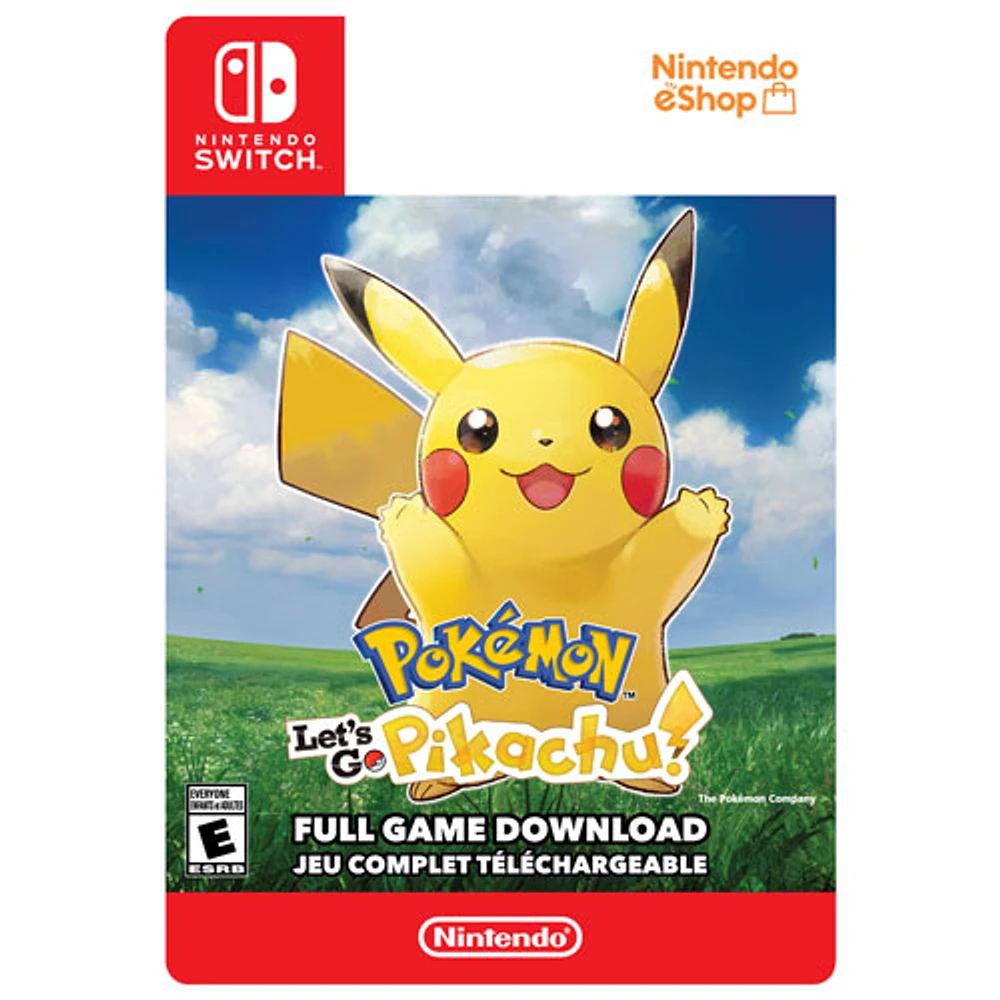 Pokémon Let's Go, Pikachu! (Switch) - Téléchargement numérique