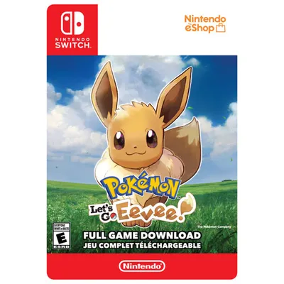 Pokémon Let's Go, Eevee! (Switch) - Téléchargement numérique