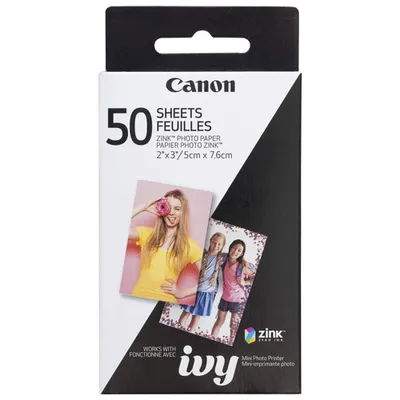 Canon ZINK -Sheet 2" x 3" Photo Paper for IVY Mini Photo Printer
