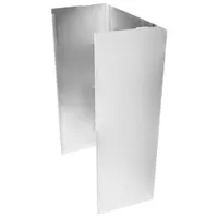 Whirlpool Wall Hood Chimney Extension Kit (EXTKIT20ES) - Stainless Steel