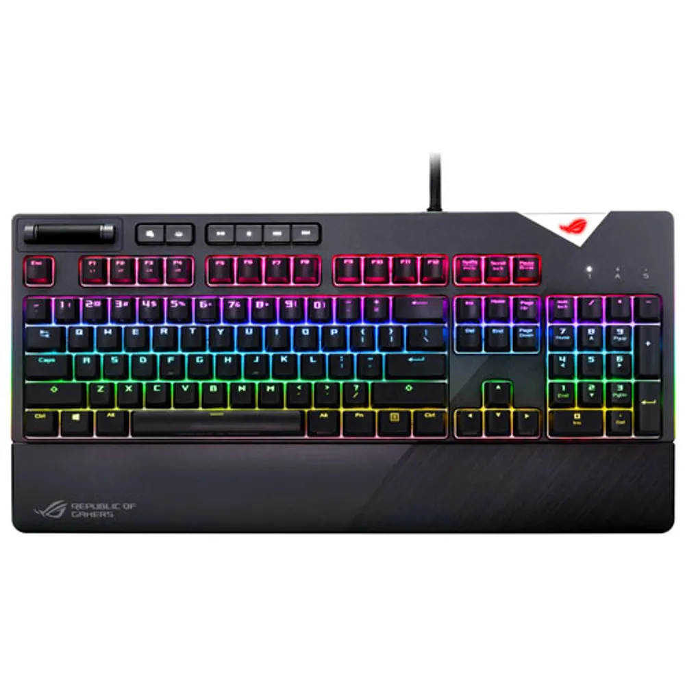 ASUS ROG Strix Flare Backlit Mechanical Cherry MX Red Gaming Keyboard