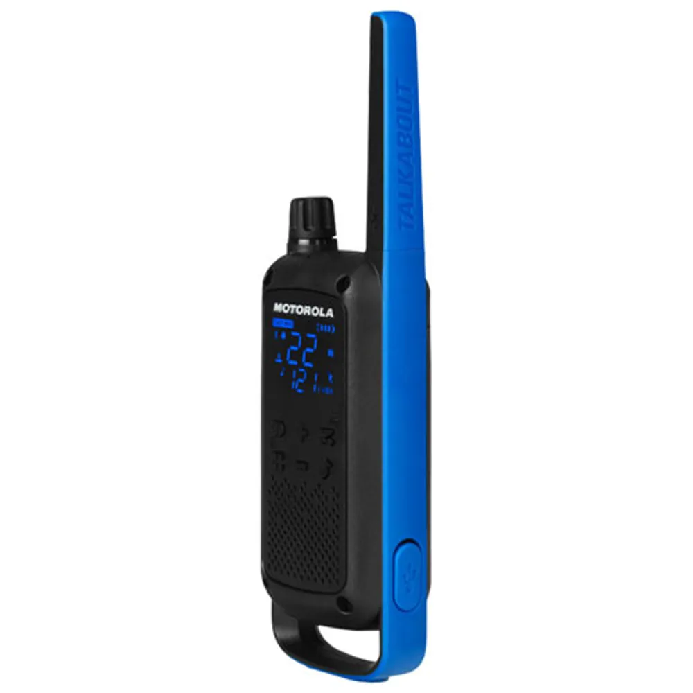 Radio bidirectionnelle Bluetooth FRS/GMRS Talkabout de Motorola (T800)