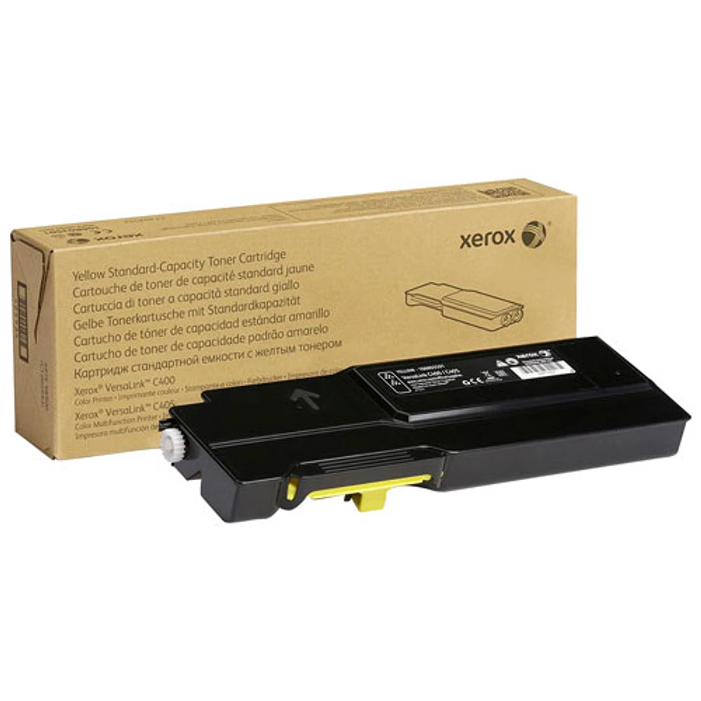 Cartouche d'encre en poudre jaune de capacité standard de Xerox pour VersaLink C400/C405 (106R03501)