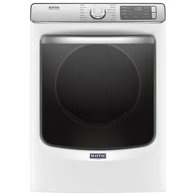 Sécheuse électrique à vapeur de 7,4 pi³ de Maytag (YMED8630HW) - Blanc