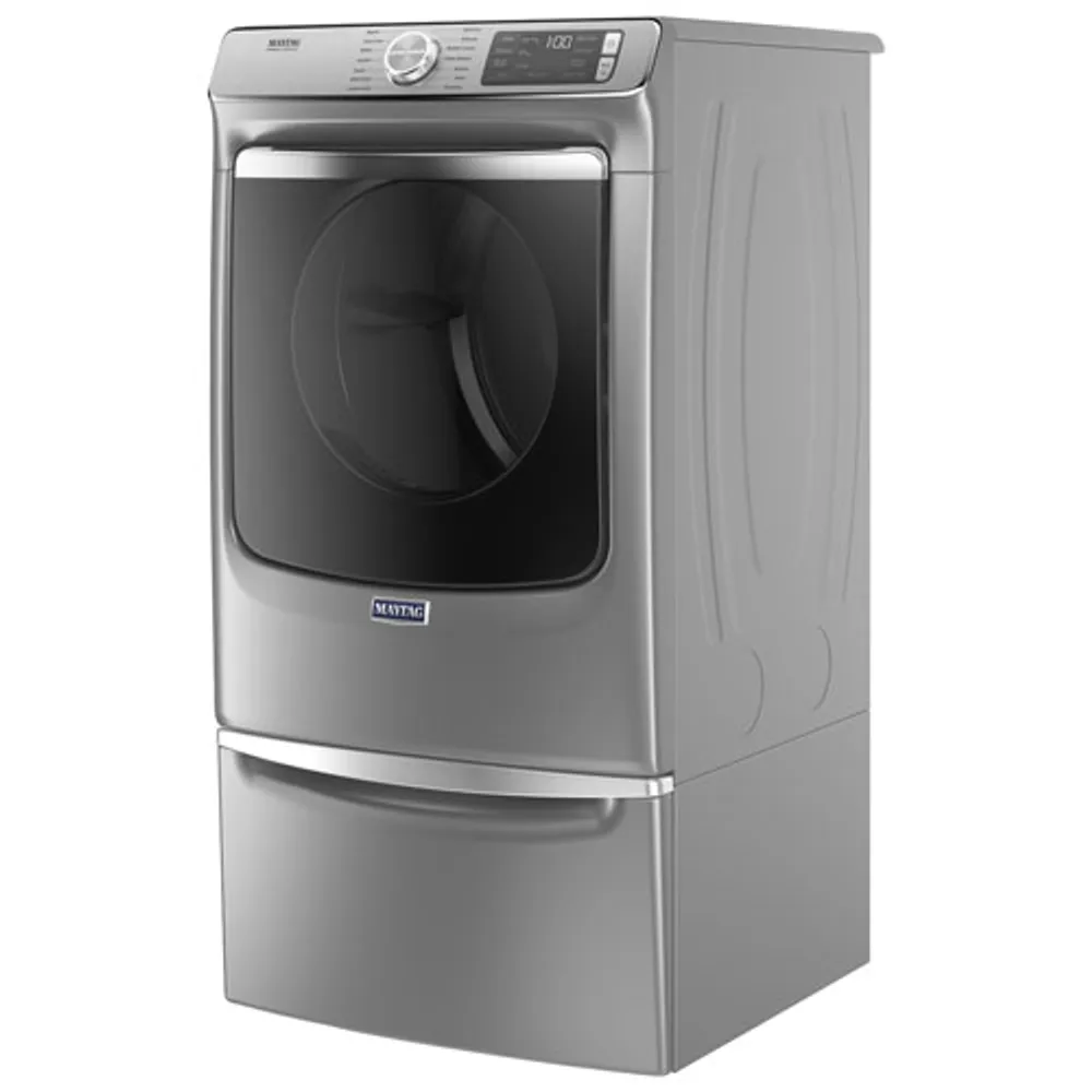 Maytag 7.4 Cu. Ft. Electric Steam Dryer (YMED8630HC) - Chrome Shadow