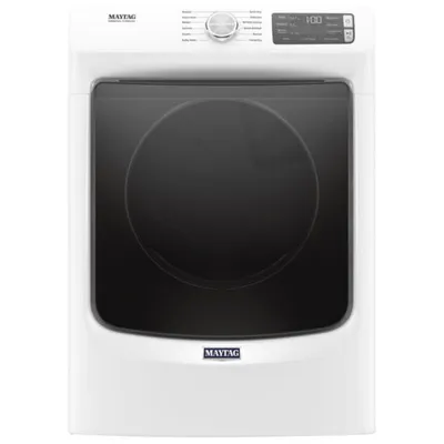 Sécheuse au gaz à vapeur de 7,4 pi³ de Maytag (MGD6630HW) - Blanc