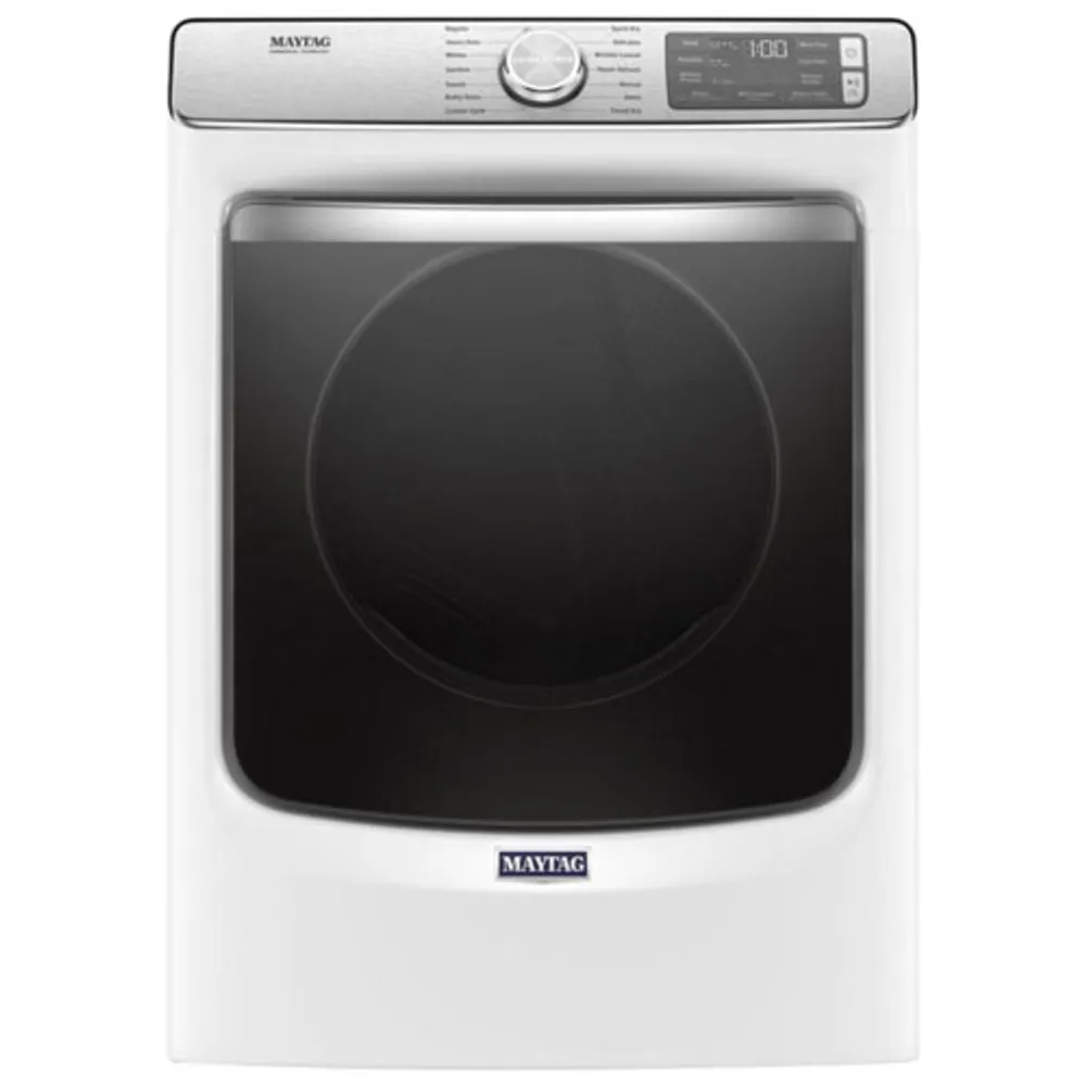 Maytag 7.4 Cu. Ft. Gas Steam Dryer (MGD8630HW) - White