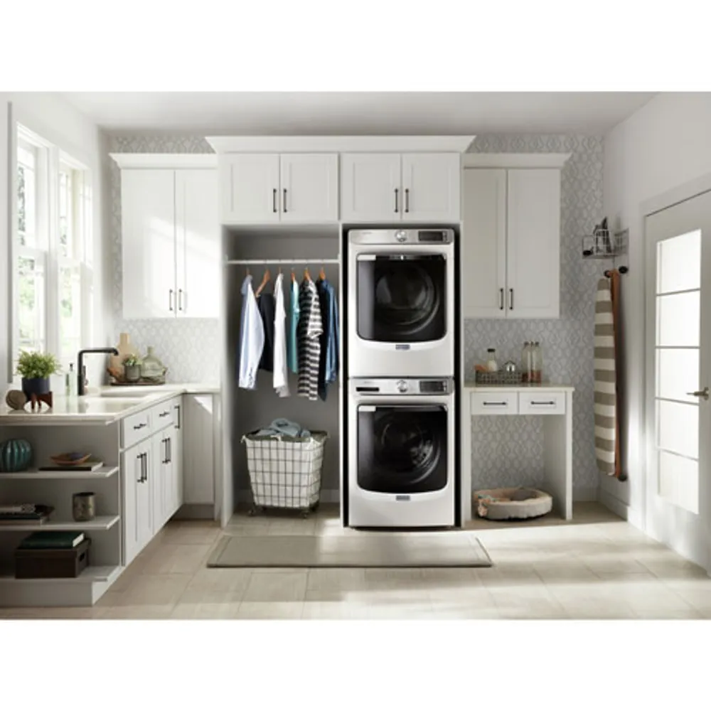 Maytag 7.4 Cu. Ft. Gas Steam Dryer (MGD8630HW) - White