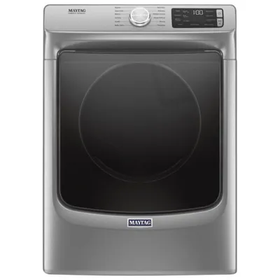 Maytag 7.4 Cu. Ft. Gas Steam Dryer (MGD6630HC) - Chrome Shadow