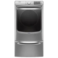 Maytag 7.4 Cu. Ft. Gas Steam Dryer (MGD8630HC) - Chrome Shadow