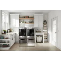 Maytag 7.4 Cu. Ft. Gas Steam Dryer (MGD8630HC) - Chrome Shadow