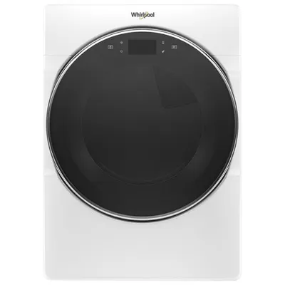 Whirlpool 7.4 Cu. Ft. Electric Steam Dryer (YWED9620HW) - White