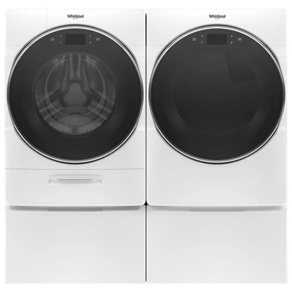 Whirlpool 7.4 Cu. Ft. Electric Steam Dryer (YWED9620HW) - White