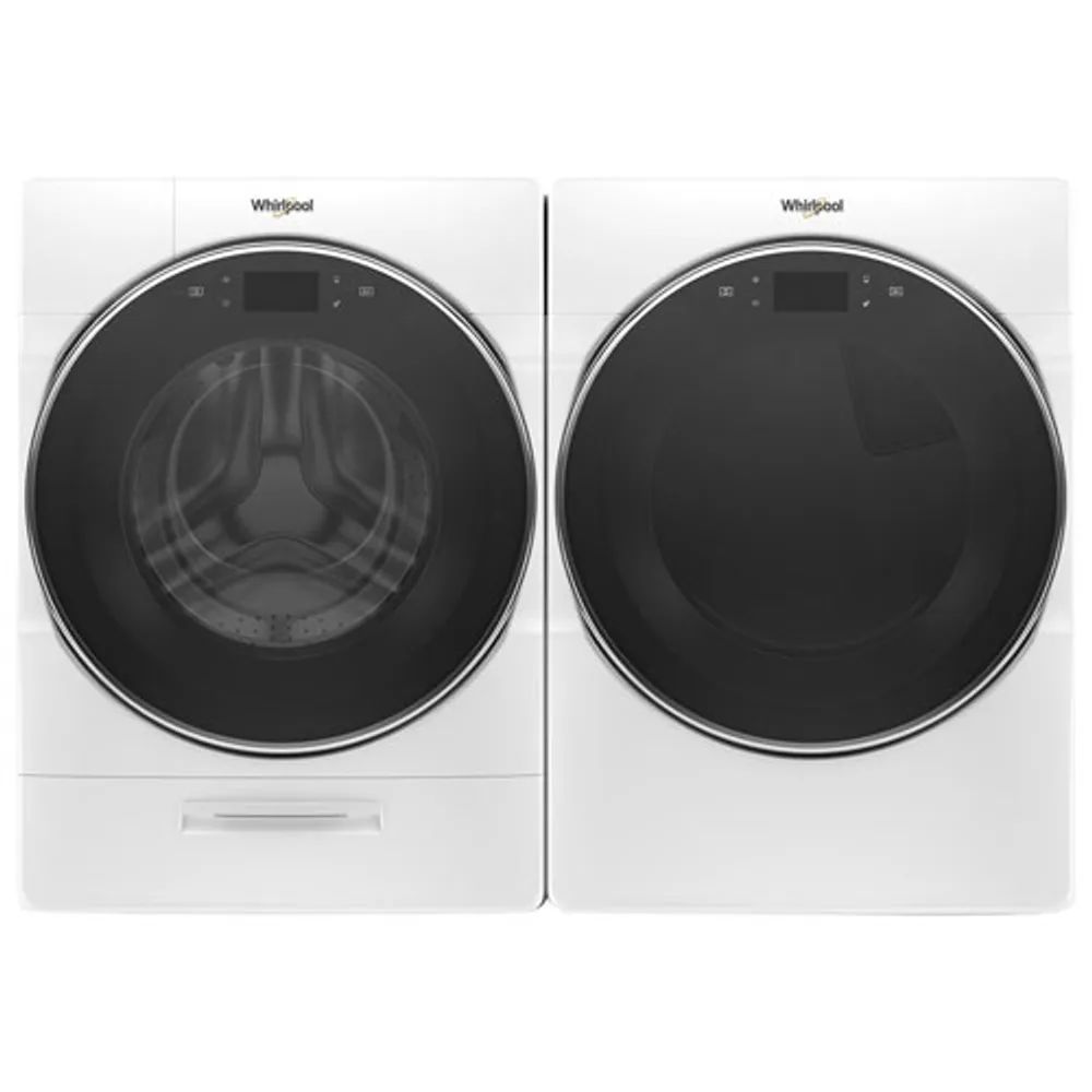 Whirlpool 7.4 Cu. Ft. Electric Steam Dryer (YWED9620HW) - White