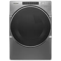 Whirlpool 7.4 Cu. Ft. Electric Steam Dryer (YWED6620HC) - Chrome Shadow