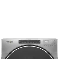 Whirlpool 7.4 Cu. Ft. Electric Steam Dryer (YWED6620HC) - Chrome Shadow