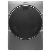 Whirlpool 7.4 Cu. Ft. Electric Steam Dryer (YWED9620HC) - Chrome Shadow