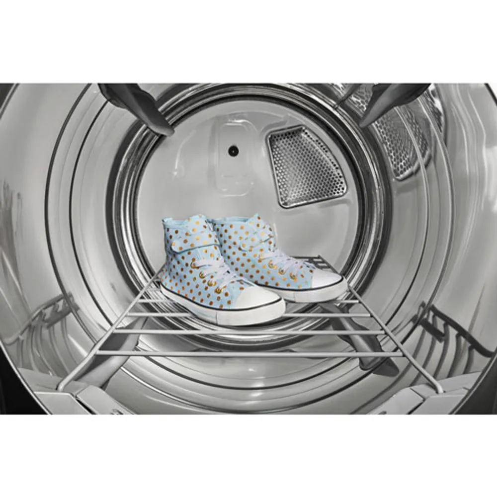 Whirlpool 7.4 Cu. Ft. Electric Steam Dryer (YWED9620HC) - Chrome Shadow