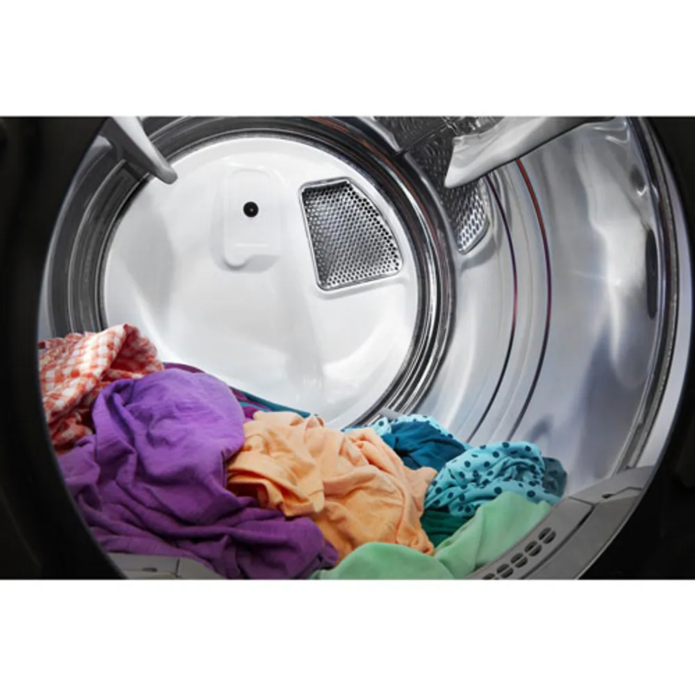 Whirlpool 7.4 Cu. Ft. Electric Steam Dryer (YWED9620HC) - Chrome Shadow