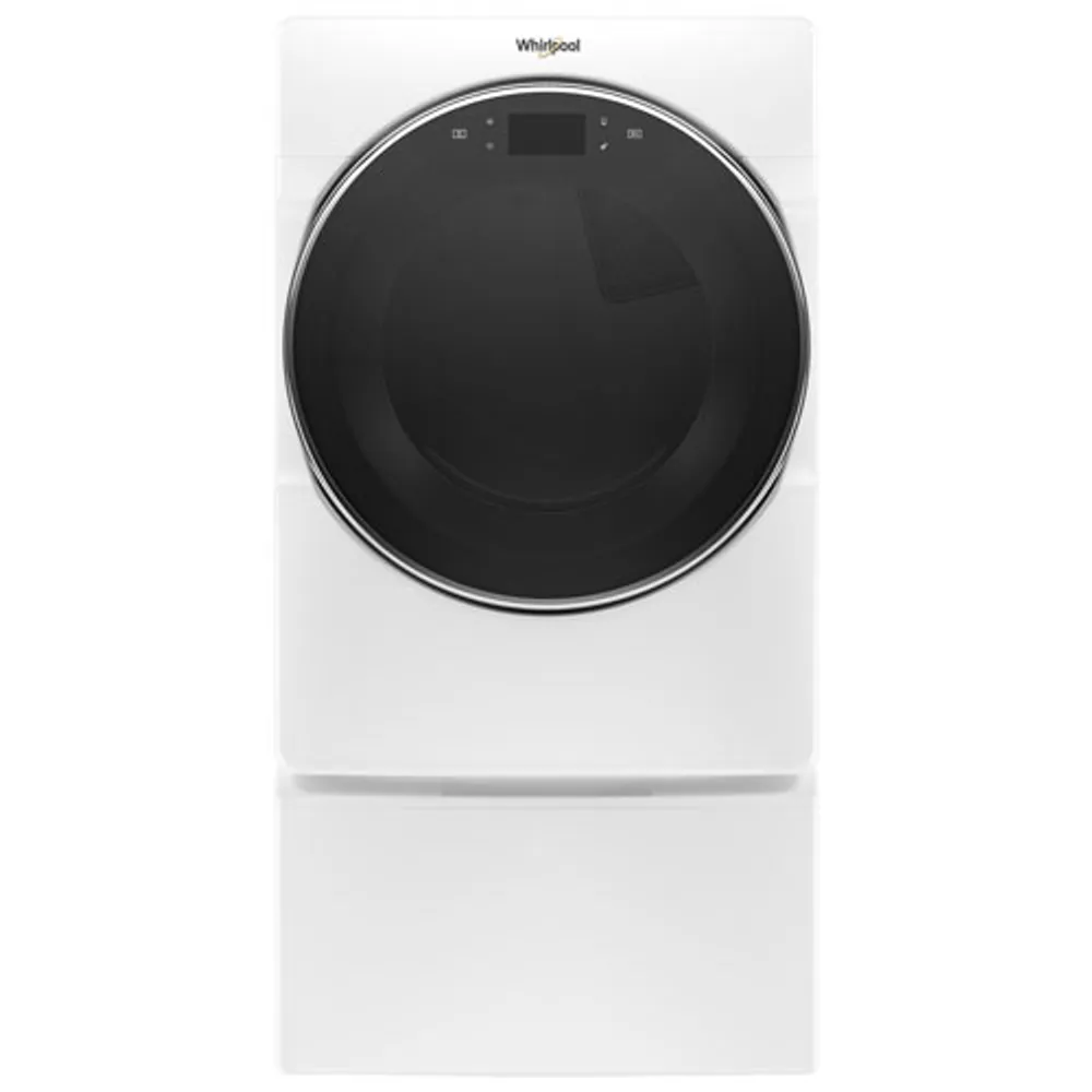 Whirlpool 7.4 Cu. Ft. Gas Steam Dryer (WGD9620HW) - White