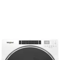 Whirlpool 7.4 Cu. Ft. Gas Steam Dryer (WGD9620HW) - White