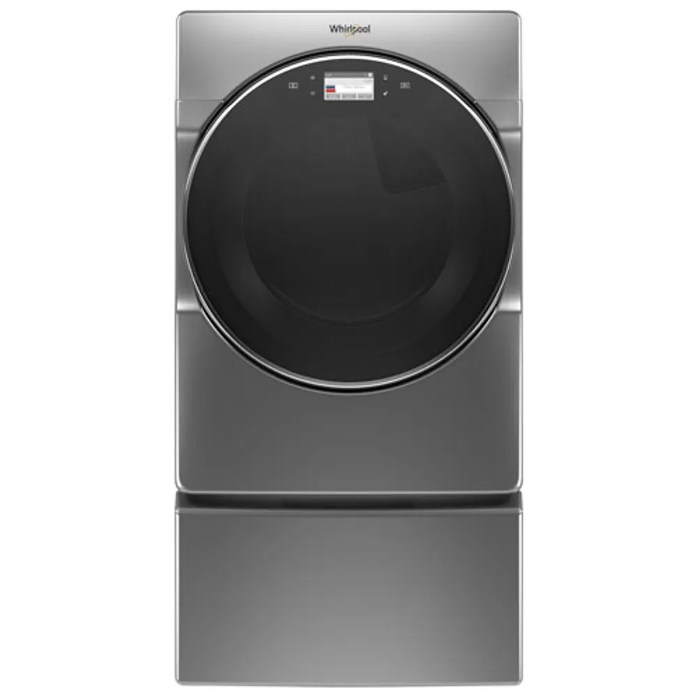 Whirlpool 7.4 Cu. Ft. Gas Steam Dryer (WGD9620HC) - Chrome Shadow