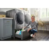 Whirlpool 7.4 Cu. Ft. Gas Steam Dryer (WGD9620HC) - Chrome Shadow