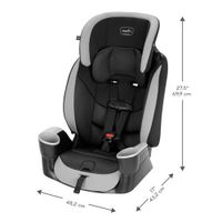 Evenflo Maestro Sport Booster Car Seat - Granite