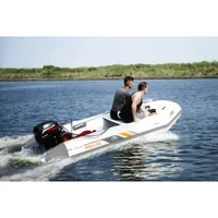 Aqua Marina 9 ft. Inflatable Sporting Boat - White
