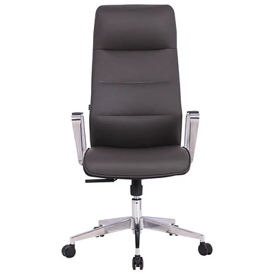 TygerClaw Ergonomic High-Back Microfibre Office Chair - Black