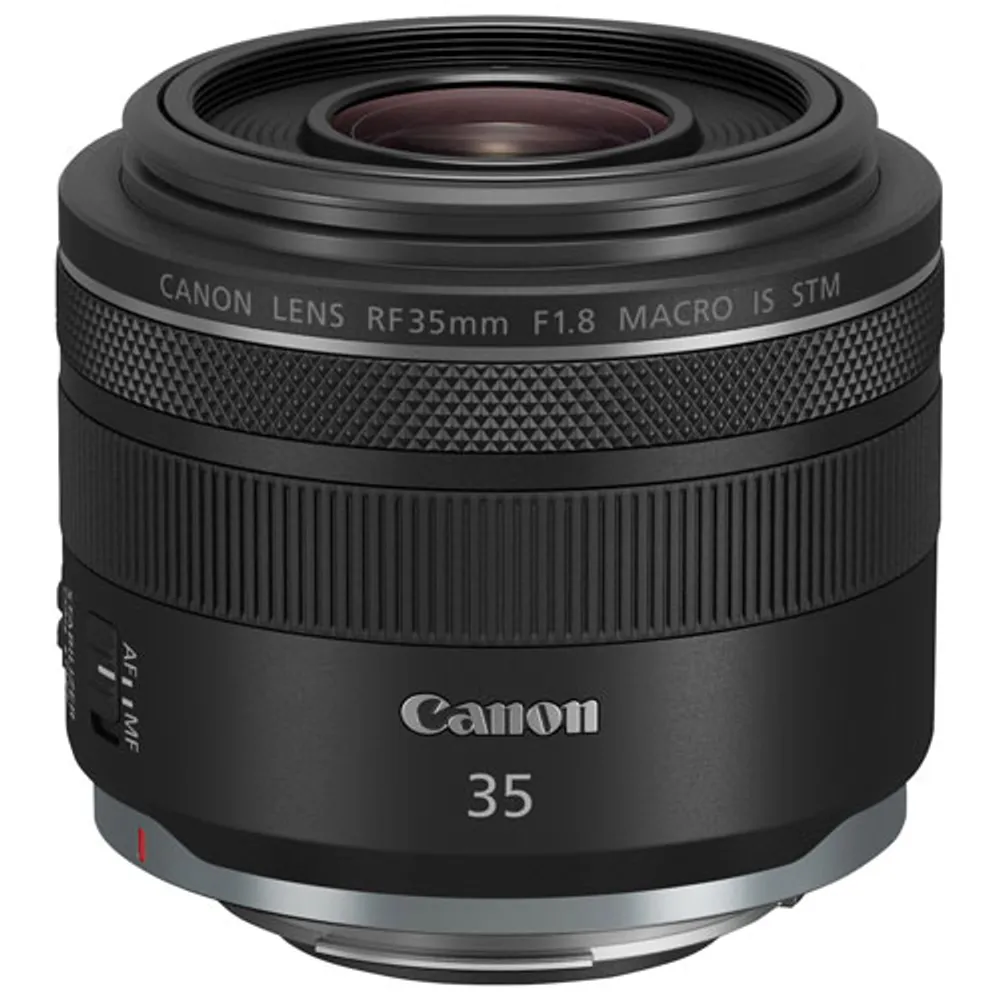 Canon RF 35mm f/1.8 Macro IS STM Lens - Black