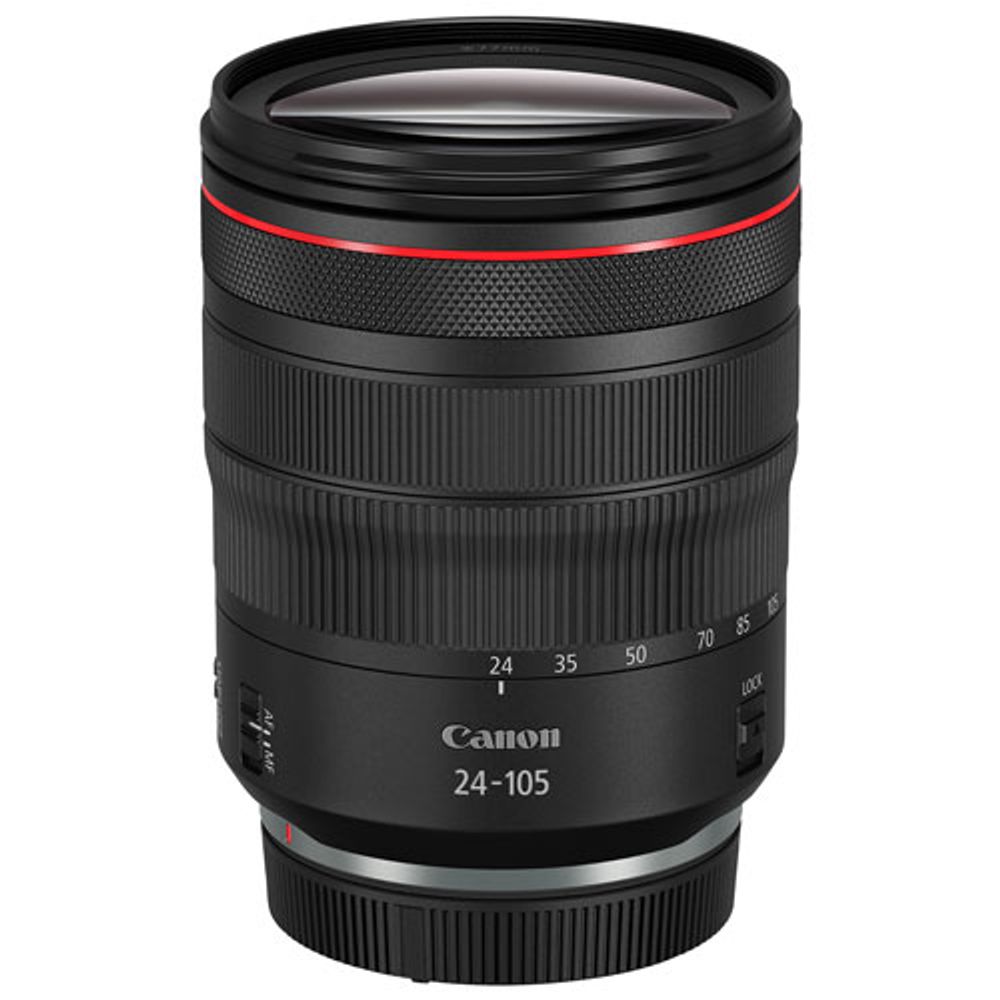 Canon RF 24-105mm f/4L IS USM Lens - Black