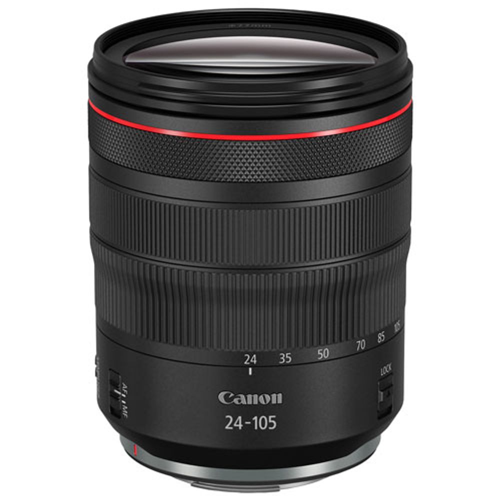 Canon RF 24-105mm f/4L IS USM Lens - Black