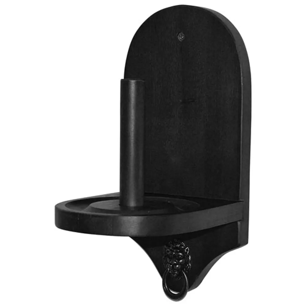 Hathaway Wall-Mounted Cone Chalk Holder - Black