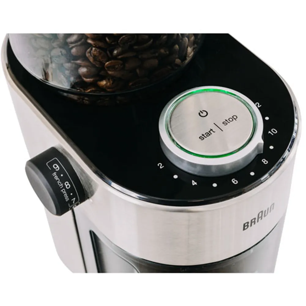 Braun Burr Coffee Grinder - Black/Stainless Steel