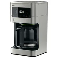 Braun’s BrewSense Coffee Maker - 12-Cup - Stainless Steel