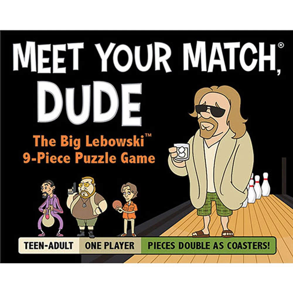 Jeu casse-tête Meet Your Match, Dude - 9 pièces