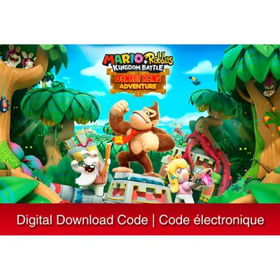 Mario + Rabbids Kingdom Battle: Donkey Kong Adventure (Switch) - Digital Download