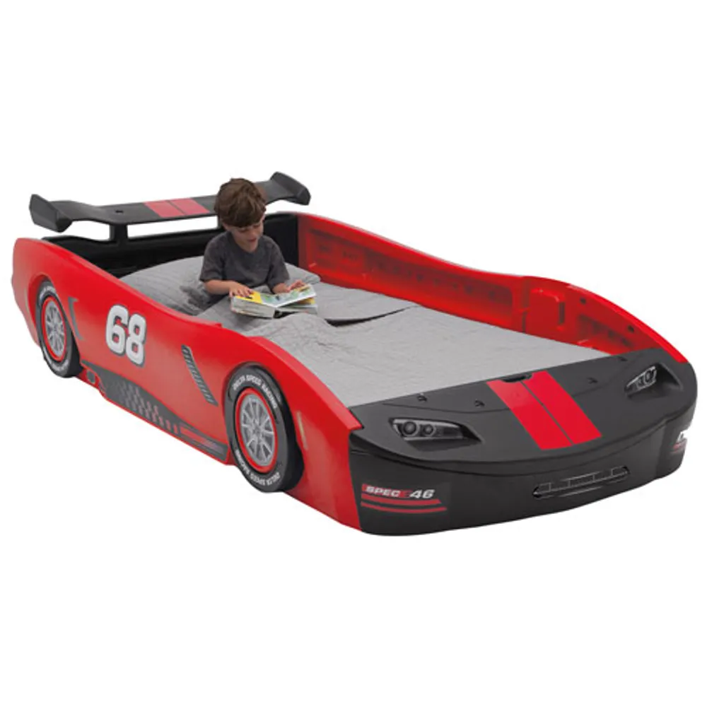 Turbo Race Car Kids Bed - Twin - Red