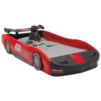 Turbo Race Car Kids Bed - Twin - Red