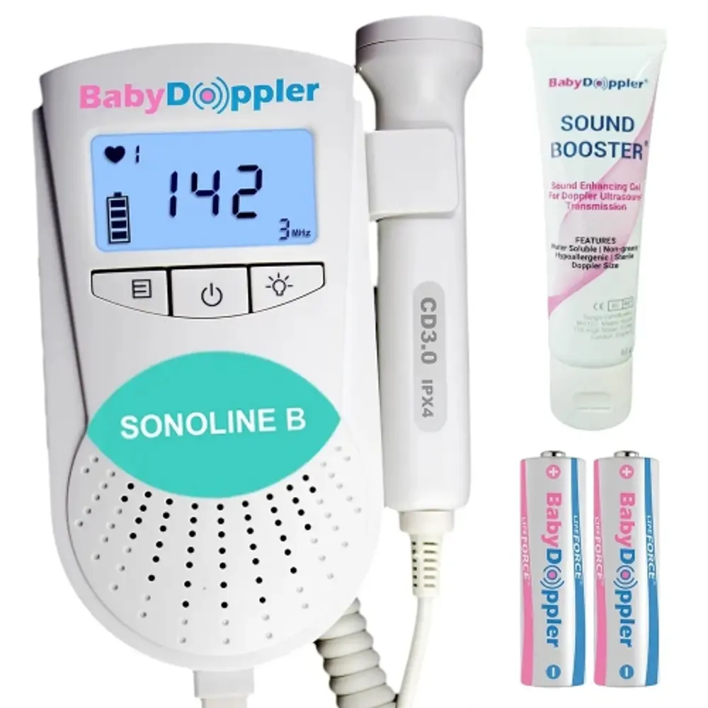 Sonoline B - The Official Fetal Doppler from Baby Doppler (Pink)