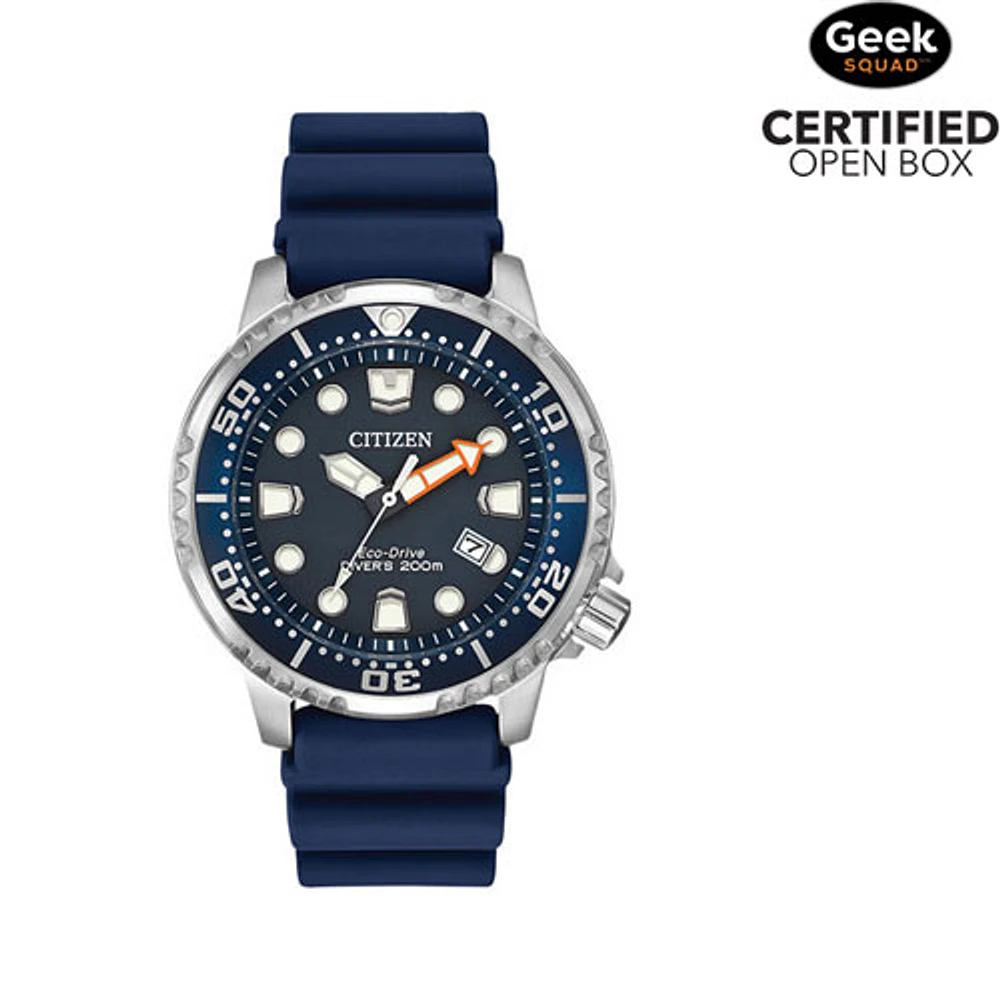 Montre sport solaire de 42 mm pour hommes Promaster Diver de Citizen - Bleu/Argenté - Boîte ouverte