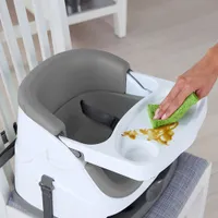 Ingenuity Baby Base 2-in-1 Booster Seat with Tray - Slate