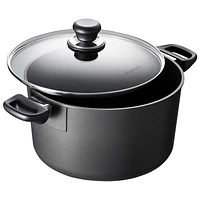 Faitout en aluminium de 6,5 l classique de Scanpan - Noir