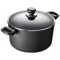 Scanpan Classic 6.5L Aluminum Dutch Oven - Black