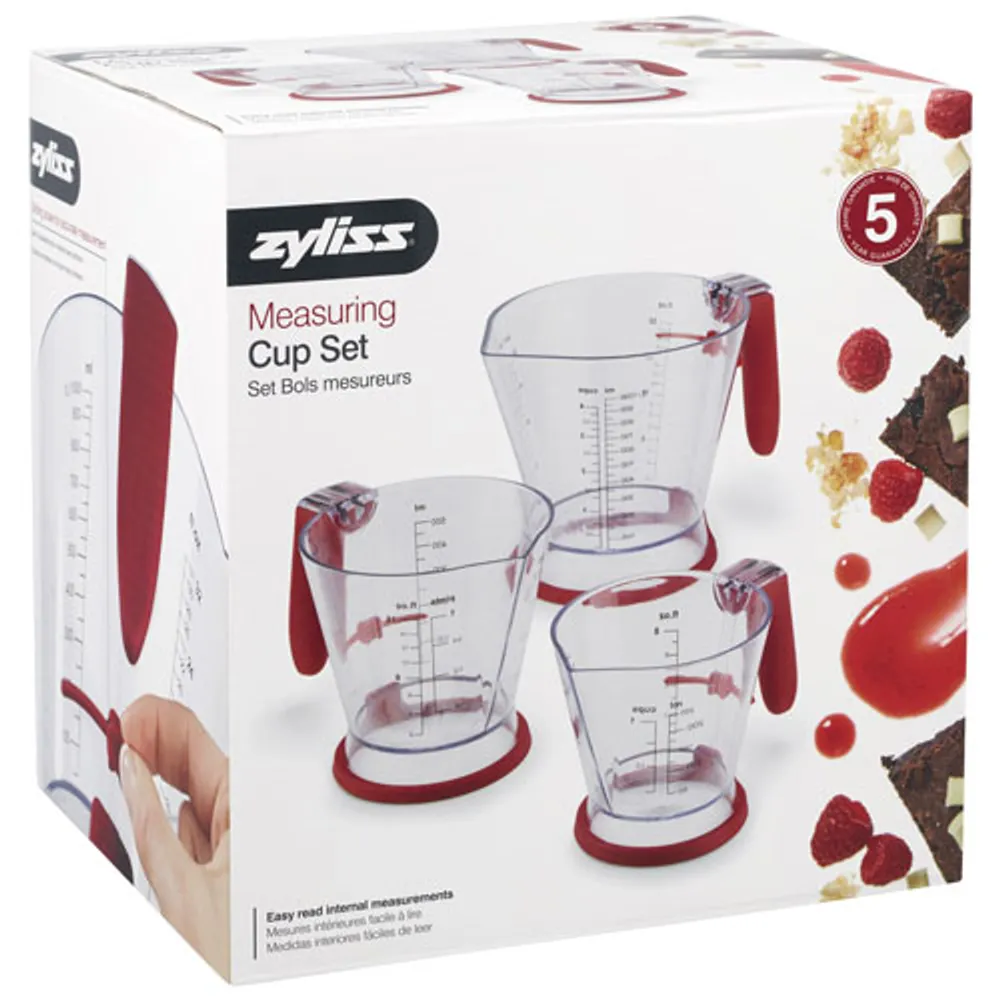 Zyliss 3-Piece Measuring Cup Set