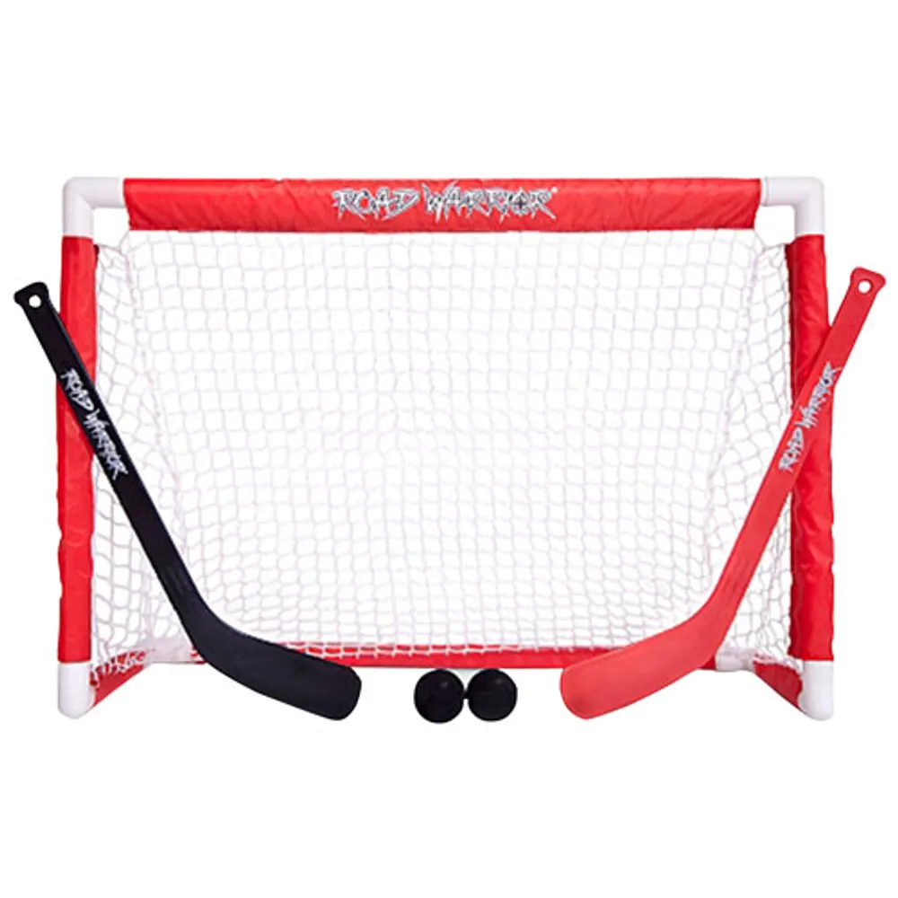 Road Warrior Mini Goal Hockey Set