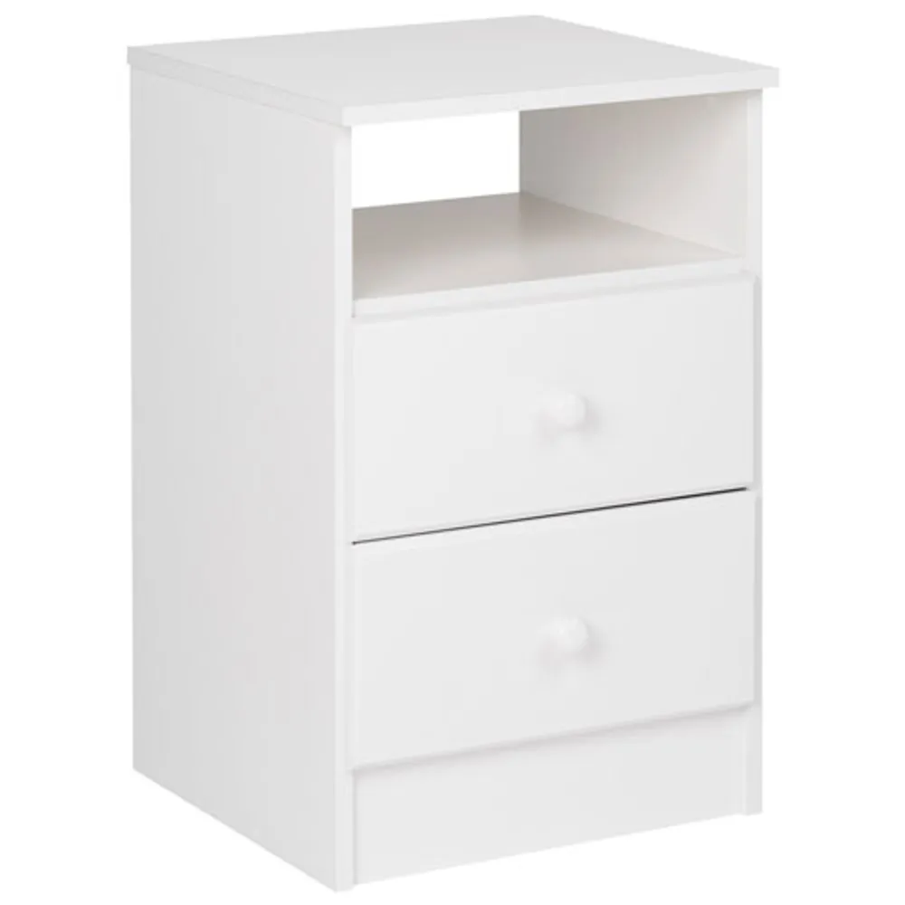 Astrid Transitional 2-Drawer Nightstand