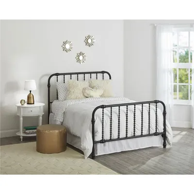 Monarch Hill Wren Contemporary Bed - Double - Black